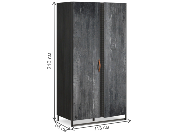 Шкаф детский Dark Metal