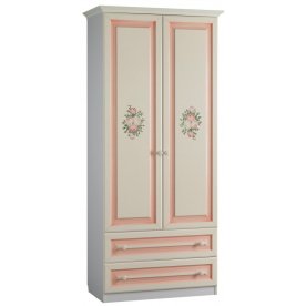 Шкаф Алиса белый / крем