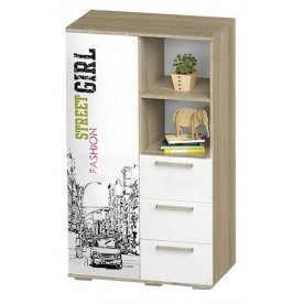 Шкаф Сенди ШК-10 для девочек