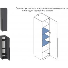 Комплект полок Нора