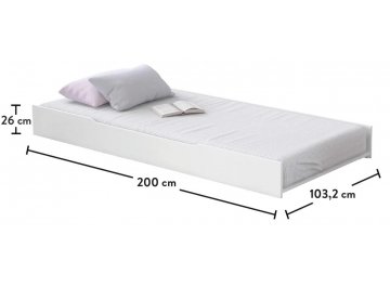 Выдвижная кровать Rustic