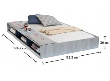 Выдвижная кровать Trio