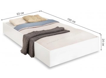 Выдвижная кровать White