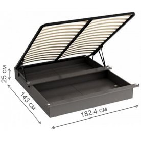 Ящик для белья с подъемным механизмом 140 см