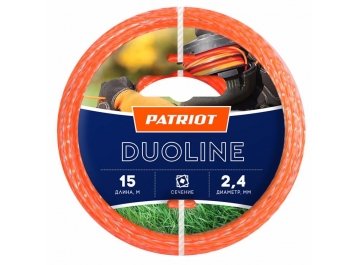 Леска для триммеров Duoline D 2,4 мм L 15 м