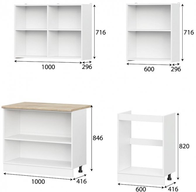 Кухня Гвинея 1600 белый текстурный / дуб сонома