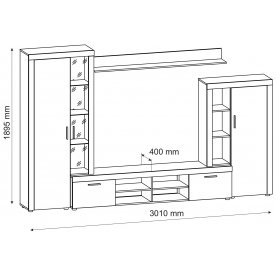 Готовая гостиная Sky