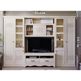 Модульная гостиная Саванна комплектация 2