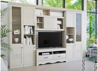 Модульная гостиная Саванна комплектация 4