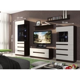 Модульная гостиная Виго комплектация 1