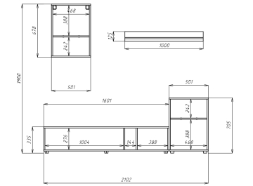 Готовая гостиная Арвин