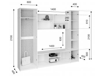 Готовая гостиная Бертелена