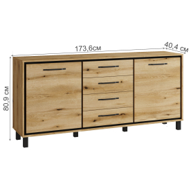 Готовая гостиная Мельбурн комплектация 3