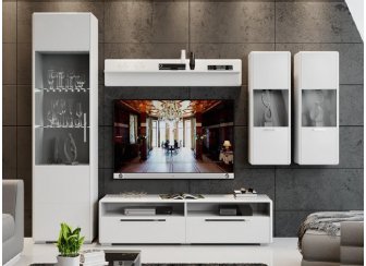 Модульная гостиная Наоми комплектация 5