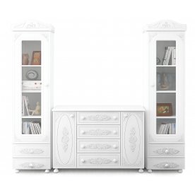 Модульная гостиная Ассоль комплектация 6