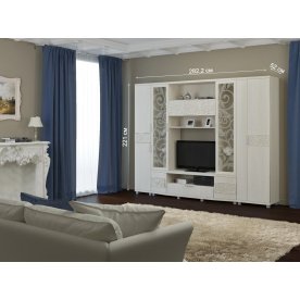 Модульная гостиная Ирис комплектация 6