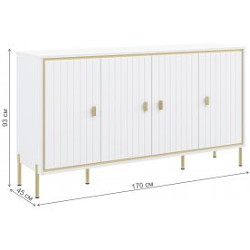 Модульная гостиная Люксор комплектация 1