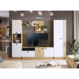 Модульная гостиная Моди К2 комплектация 2