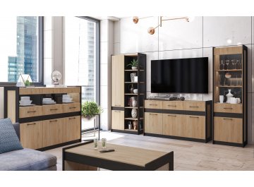 Модульная гостиная Стенли  комплектация 3