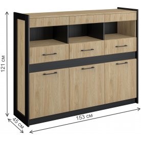 Модульная гостиная Стенли  комплектация 4