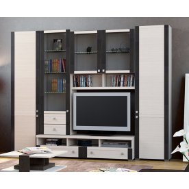 Стенка для гостиной Фиджи (комплектация 10) белфорт дуб