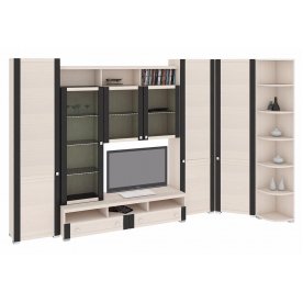 Стенка для гостиной Фиджи (комплектация 37) дуб белфорт