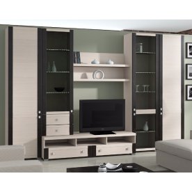 Стенка для гостиной Фиджи (комплектация 8) дуб белфорт