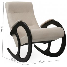 Кресло-качалка Ева №3 К671-МТ001