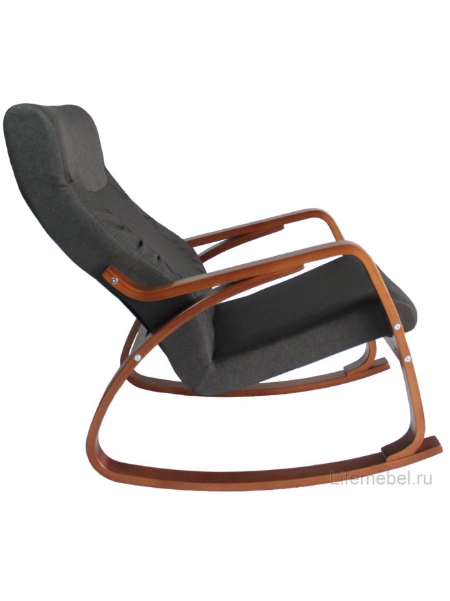 Кресло-качалка Женева графит