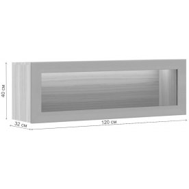 Шкаф навесной Нобиле ПН-ФС НЛа