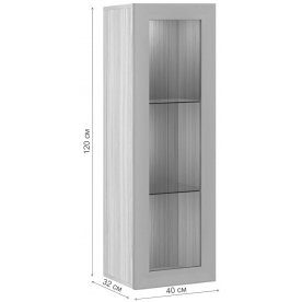 Шкаф навесной Нобиле ПНВ-ФС ШКо