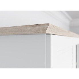 Шкаф комбинированный Ривьера ТД 241.07.26 с карнизом