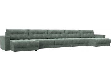 Диван Амиран brut 08 зеленый