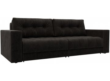 Диван-кровать Амиран велюр brut 17 коричневый