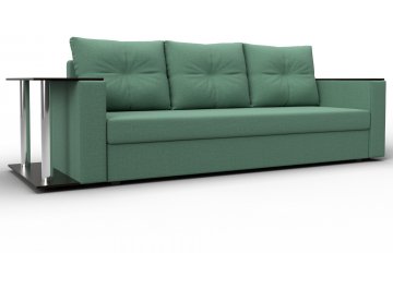 Диван угловой Дельта-Прайм амур 11 зеленый