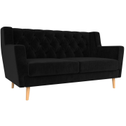 велюр черный