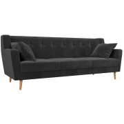 велюр серый