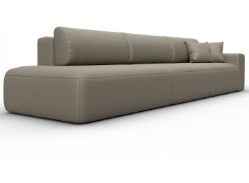 Диван-кровать Форум-036 НПБ Модерн Лонг подлокотник справа экокожа grifon 04 бежевая