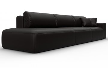 Диван-кровать Форум-036 НПБ Модерн Лонг подлокотник справа экокожа grifon 12 коричневая