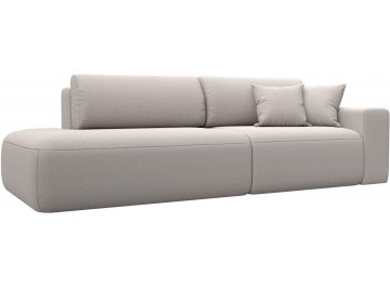 Диван-кровать Форум-036 НПБ Модерн подлокотник справа замша joly 05 бежевая