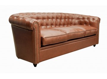 Диван кожаный Karo brown 3S