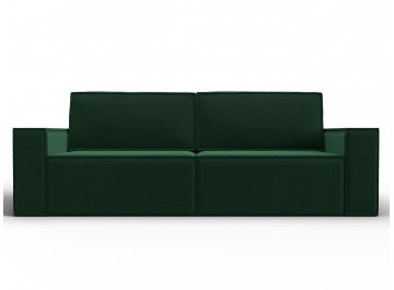 Диван-кровать Куба зеленый велюр