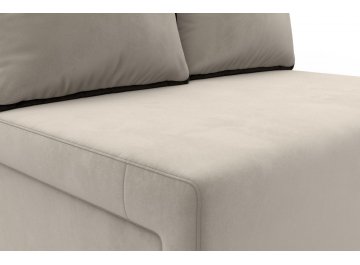 Диван-кровать Урбан-Софт микровельвет бежевый / коричневый