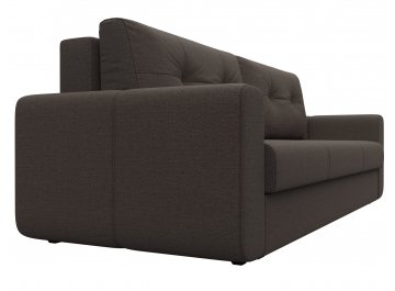 Диван-кровать Лига-031 амур 05 коричневая рогожка
