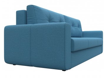 Диван-кровать Лига-031 амур 10 голубая рогожка