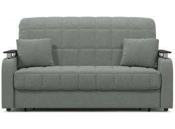 Диван-кровать Moon Family 044 120х200 НПБ серый велюр 74-59 / венге текстурный