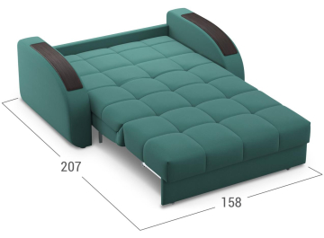 Диван Moon Family 109 158 см с независимым пружинным блоком