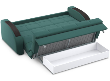 Диван-кровать Moon Family 109 218 см с ППУ Н30XL v1+(2)65 н 004790 зеленый