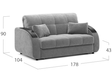 Диван Moon Family 109 / Н30 Lux v1+(2)65 н 004777