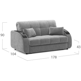 Диван Moon Family 109 / Н30 v1+(2)65 н 004770